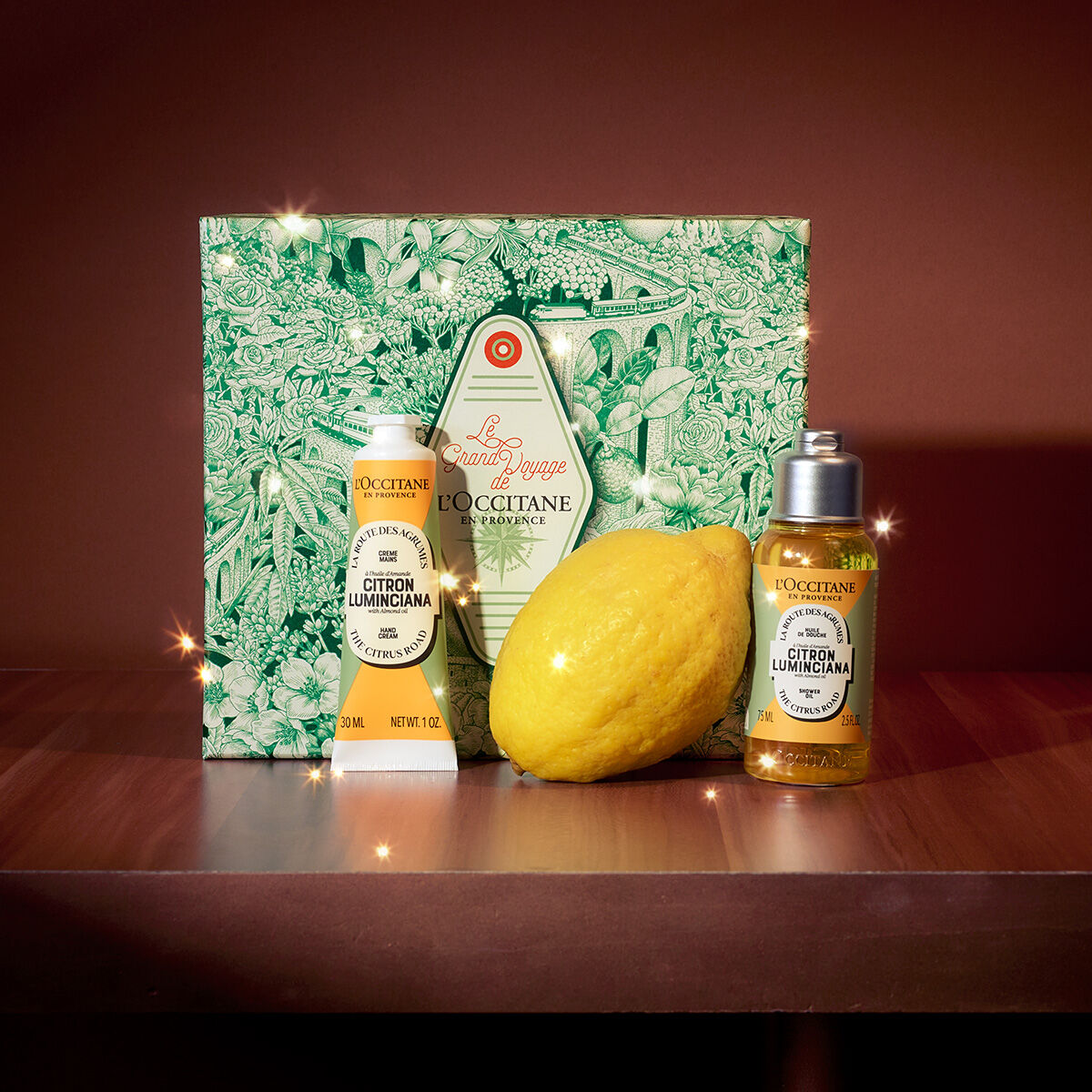 Almond Citron Luminciana Shower Oil | Bath & Body